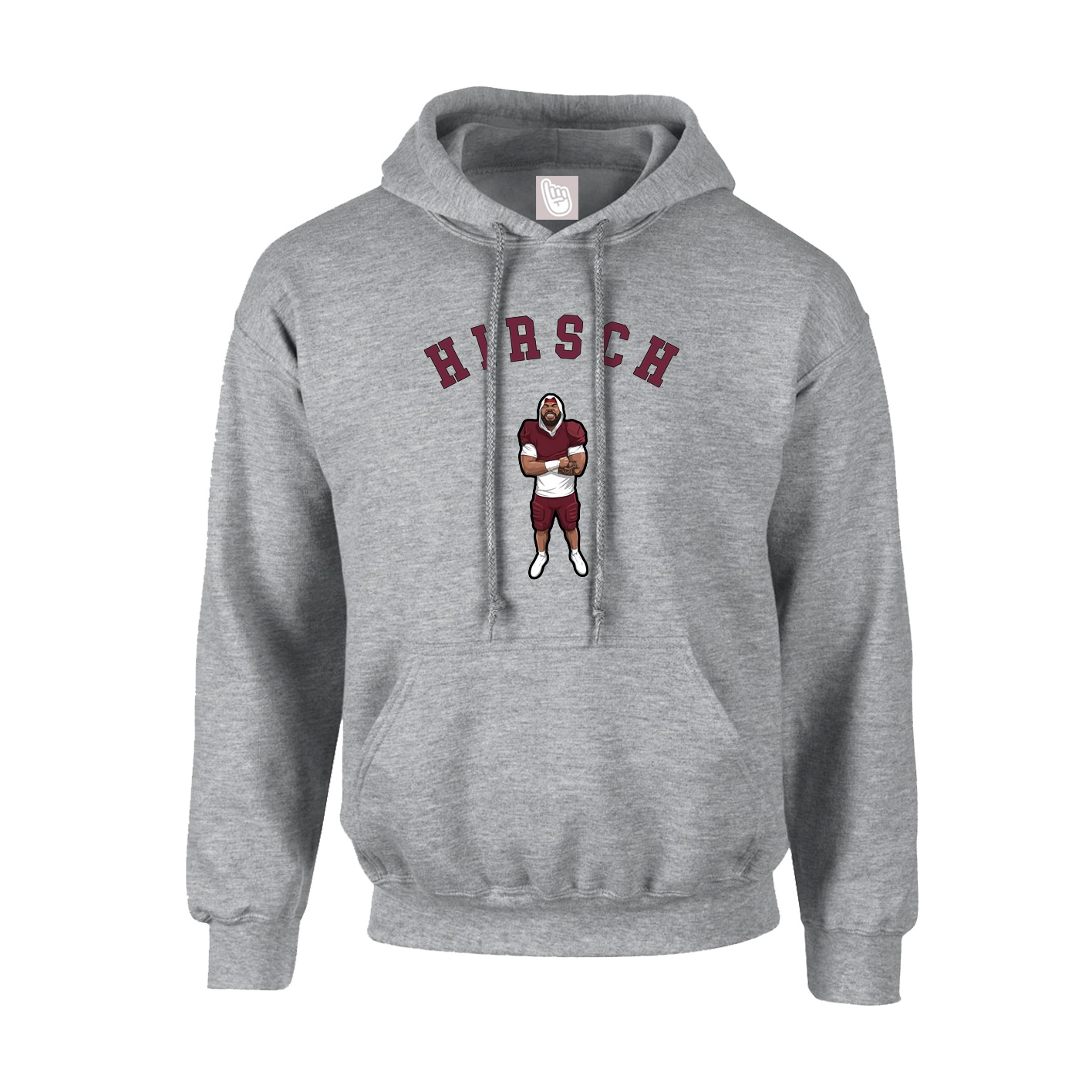 Hoodie — Shirsey Arch in Grey