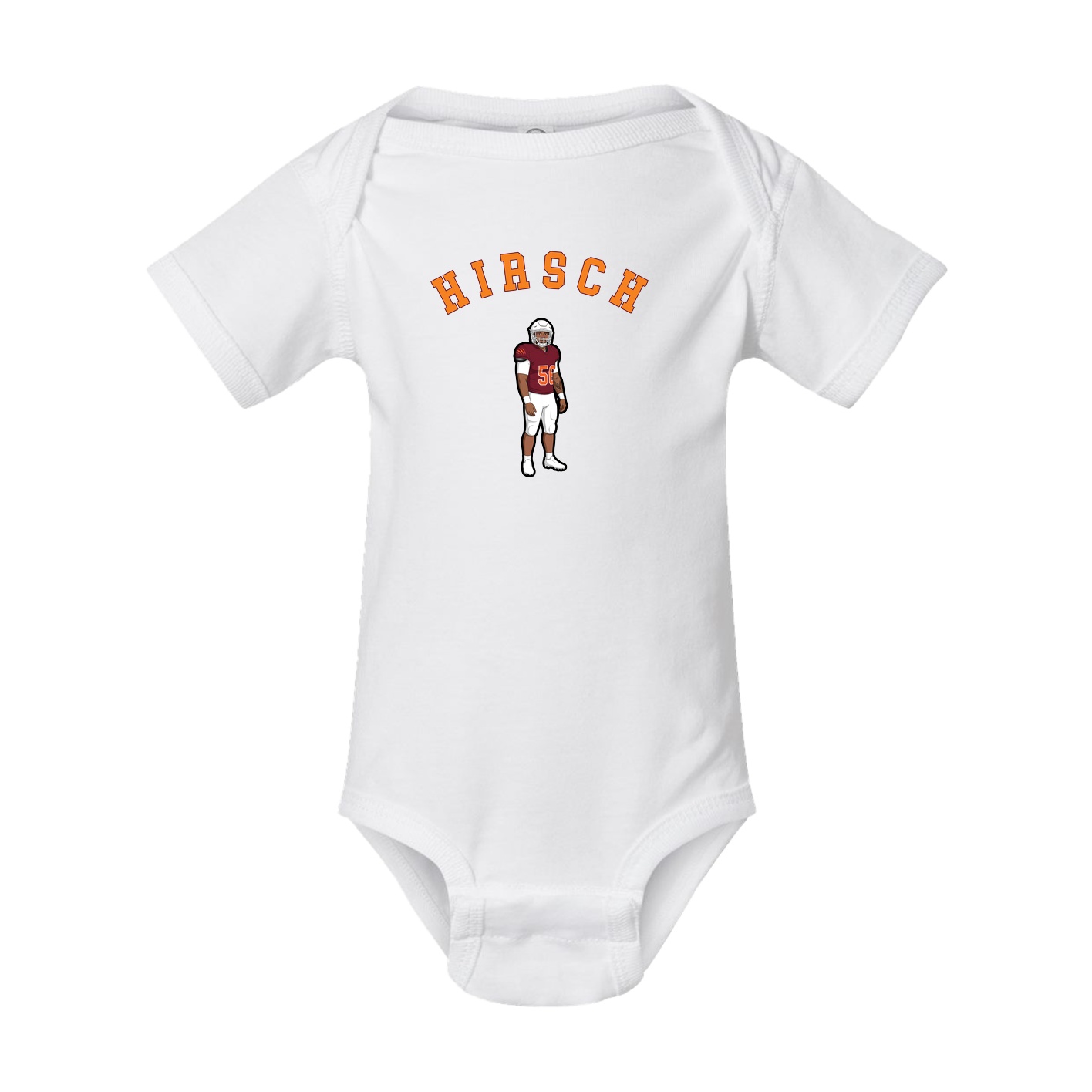 Baby Onesie — Shirsey Arch in White
