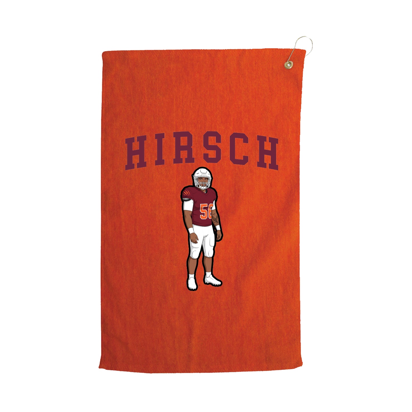 Golf Towel — Shirsey in Orange