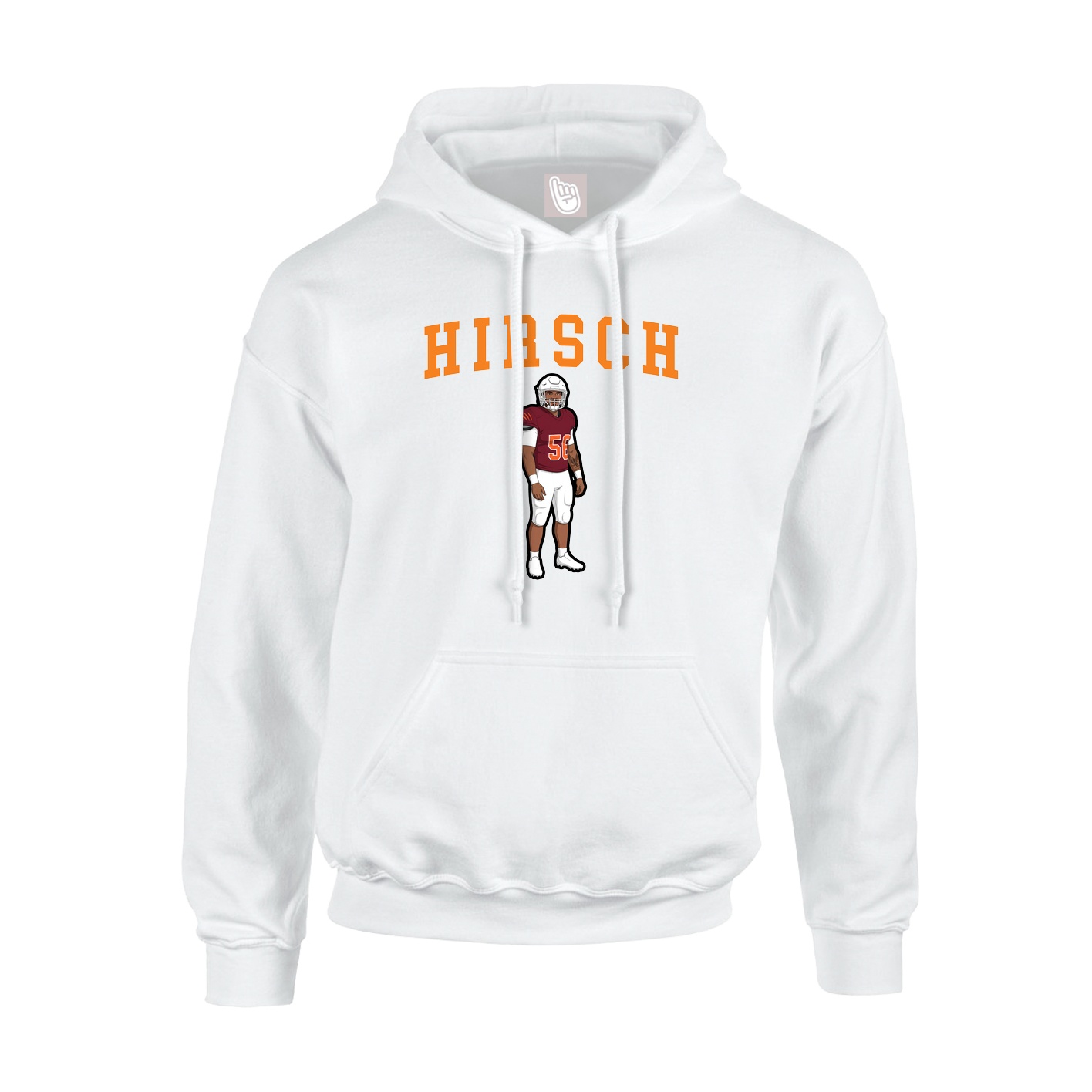 Youth Hoodie — Shirsey in White