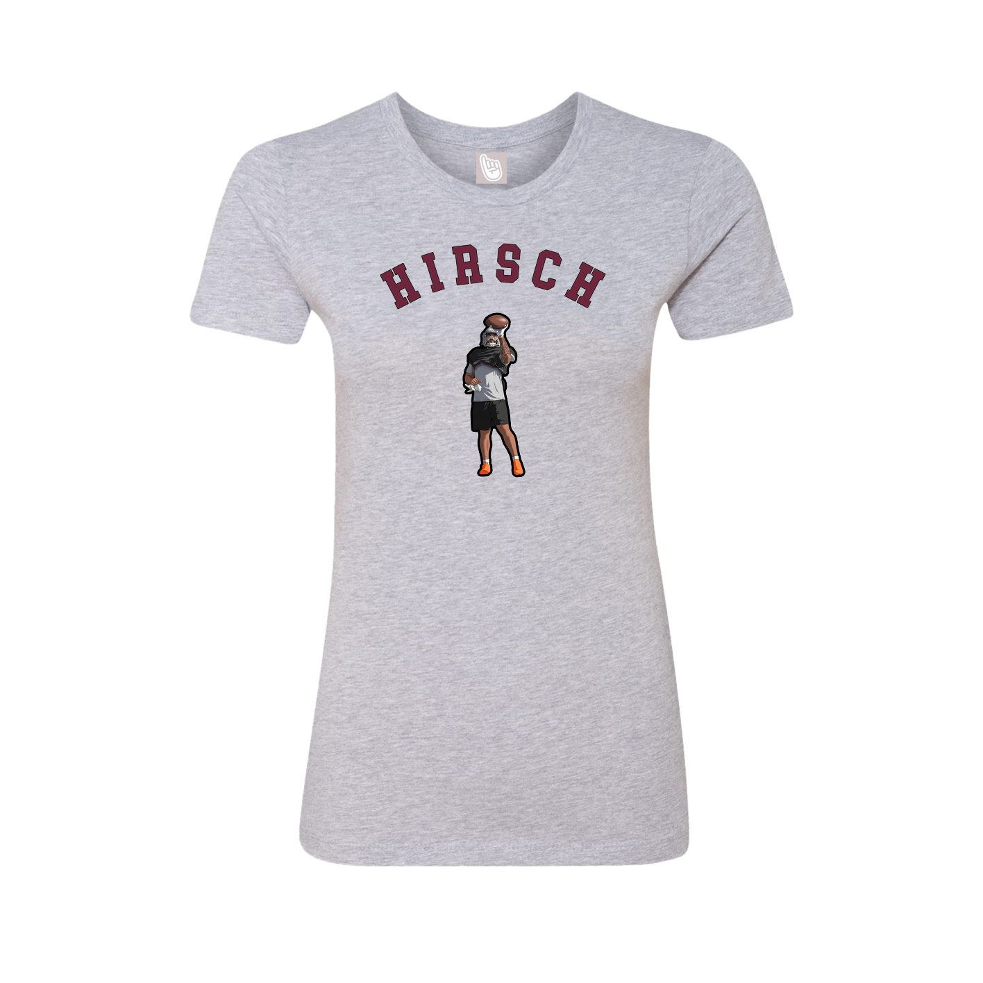 Womens Tee — Shirsey Arch in Grey