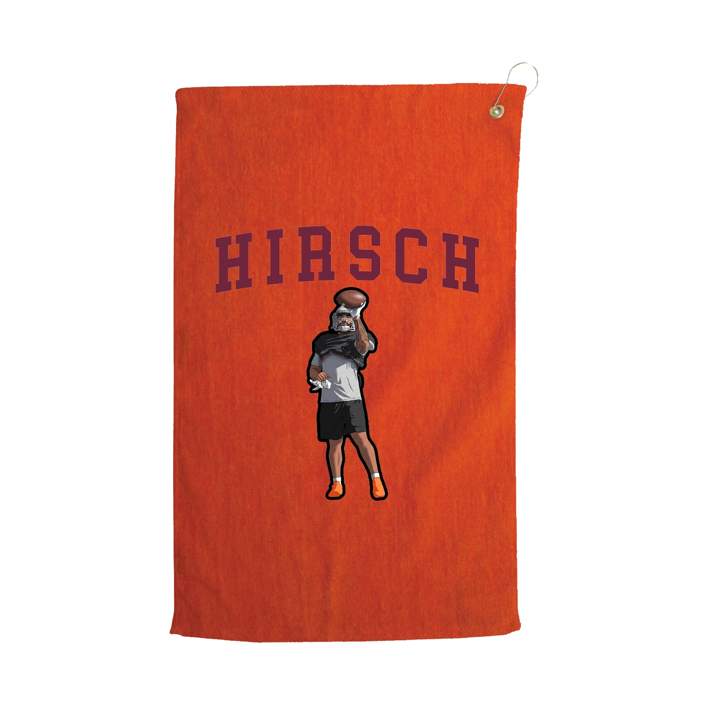 Golf Towel — Shirsey in Orange