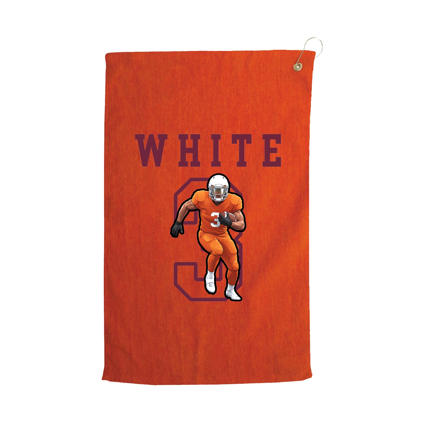 Golf Towel — Shirsey in Orange