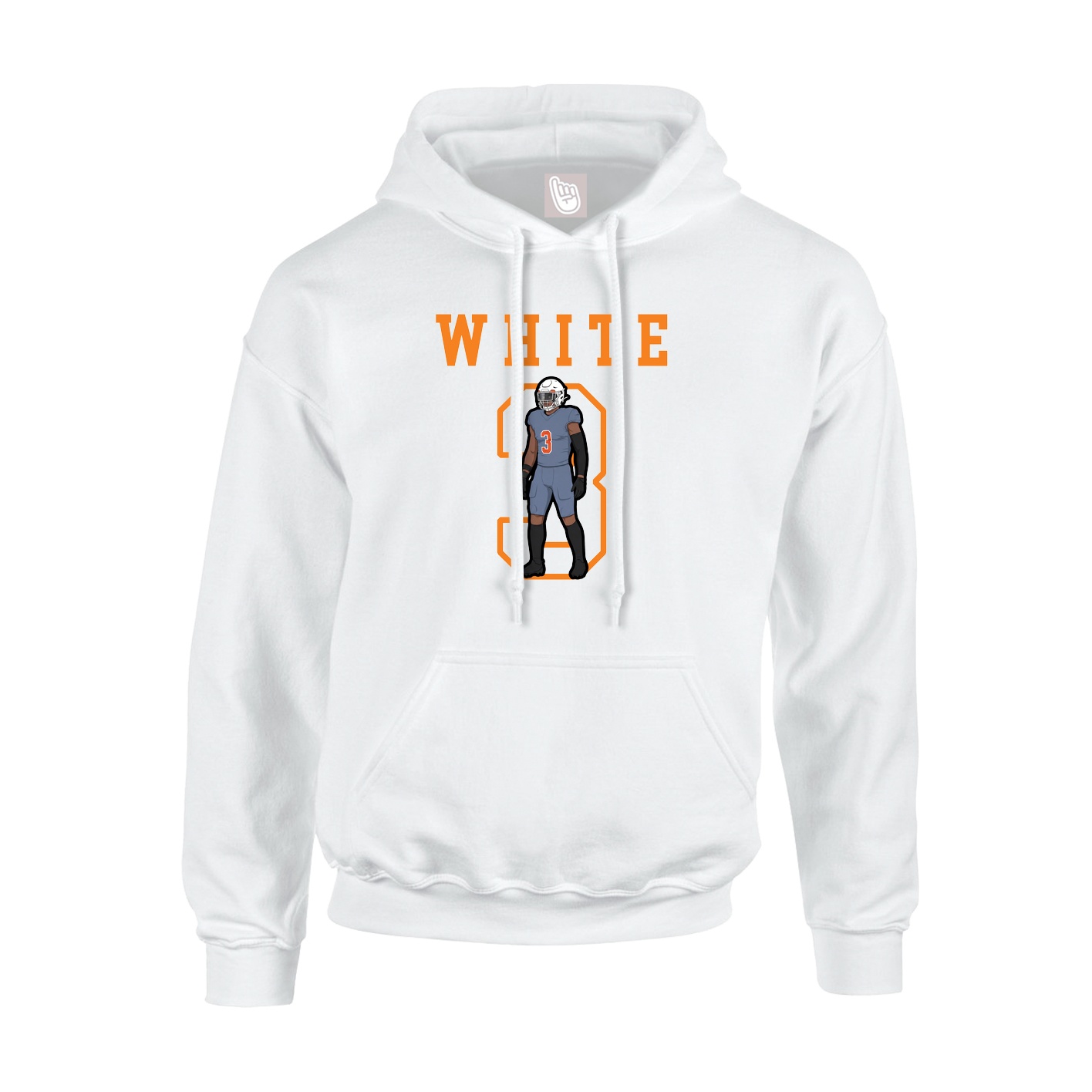 Youth Hoodie — Shirsey in White