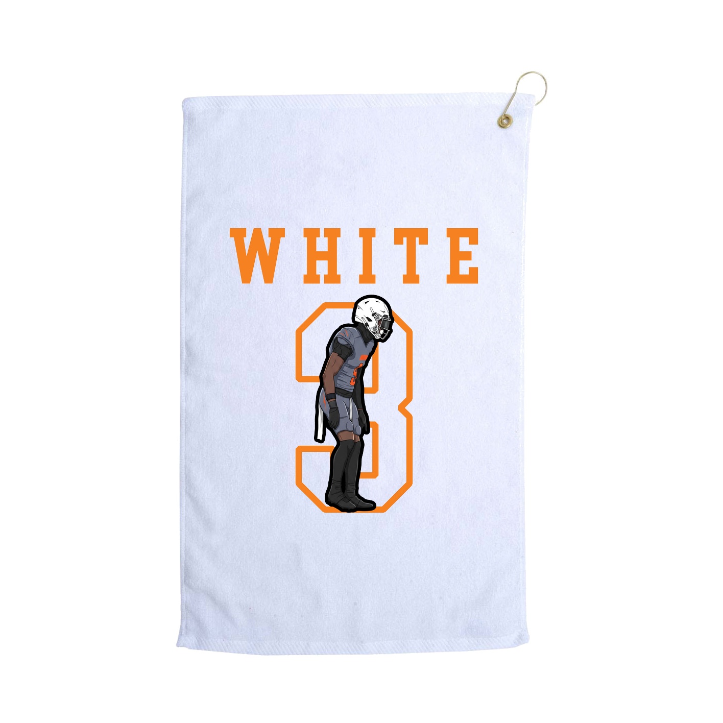 Golf Towel — Shirsey in White
