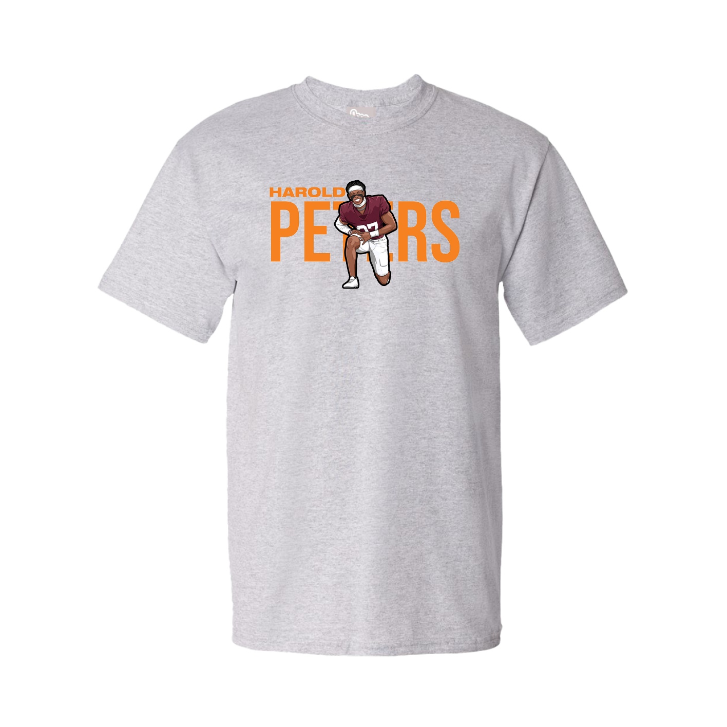 Youth Tee — Player Name in Grey