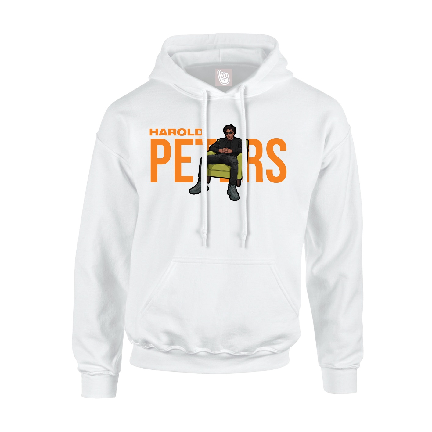 Hoodie — Player Name in White