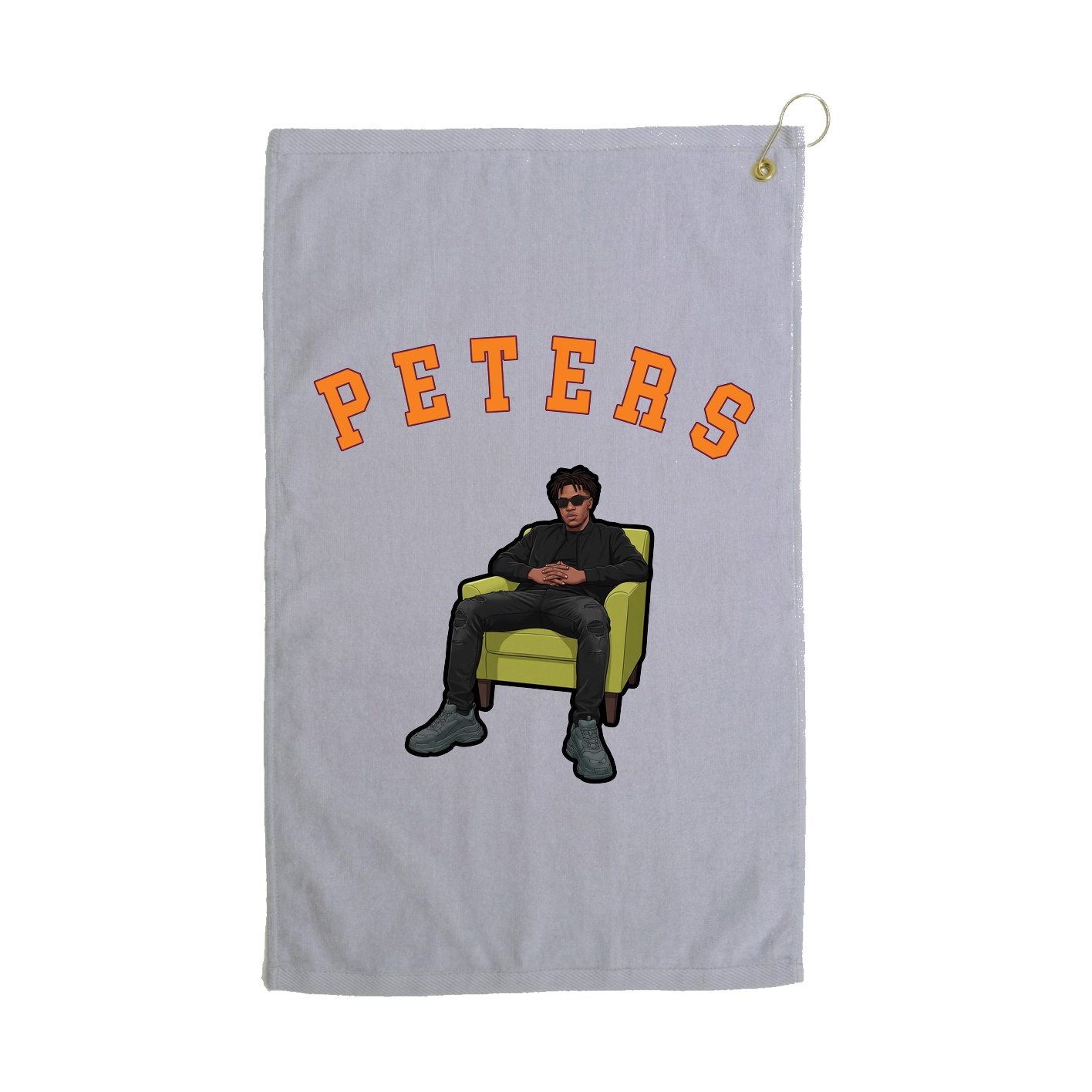 Golf Towel — Shirsey Arch in Grey