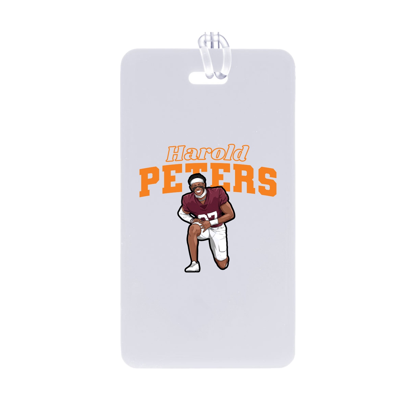 Bag Tag — Name Arch in Classic