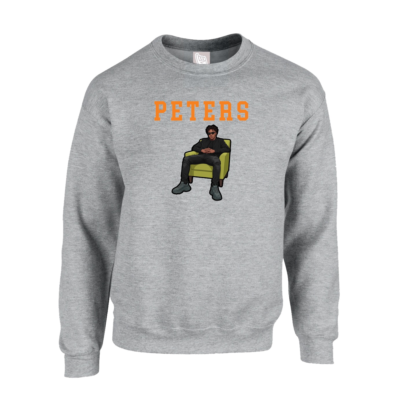 Fleece Crew — Shirsey in Grey