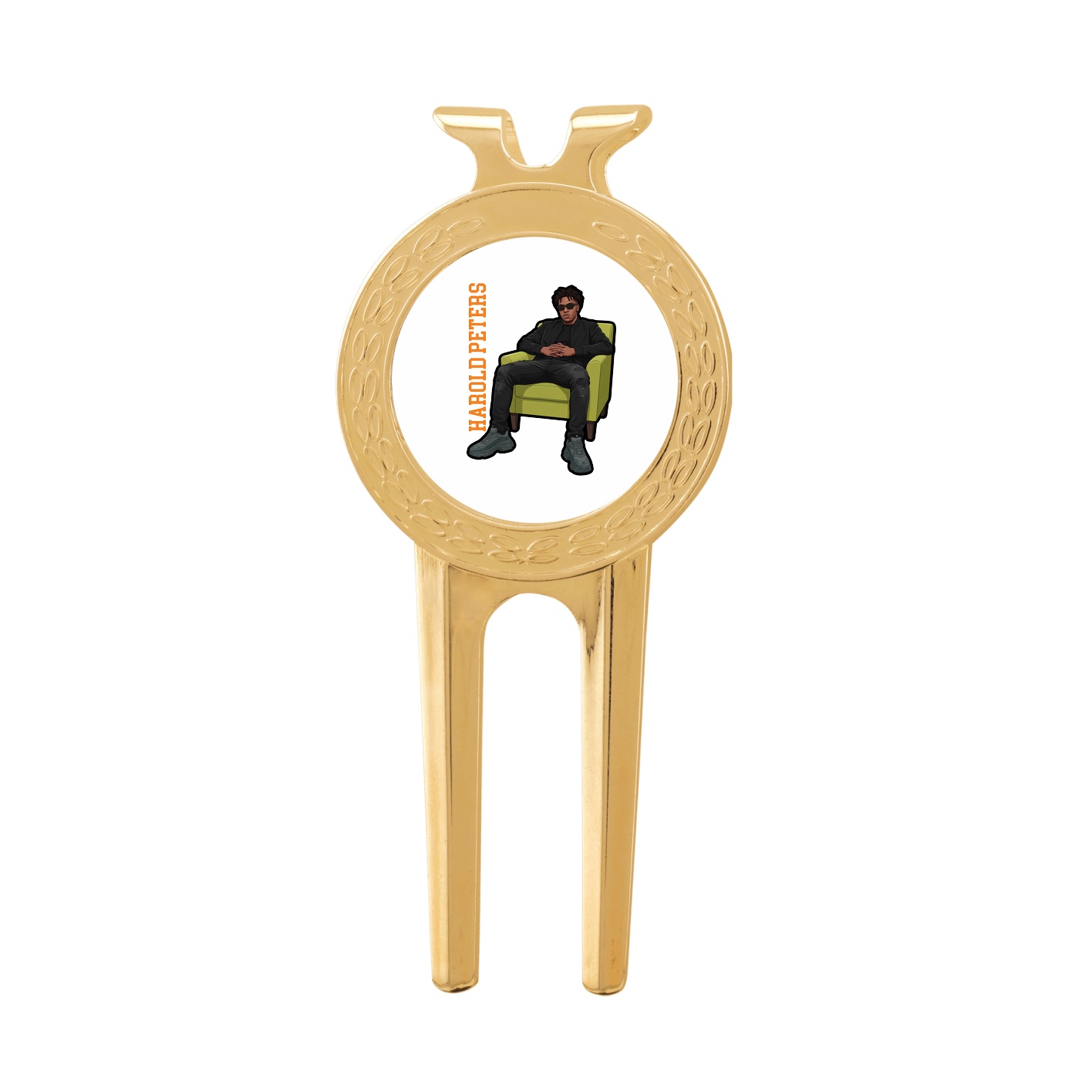 Divot Tool with Ball Marker — Name Vertical in Classic