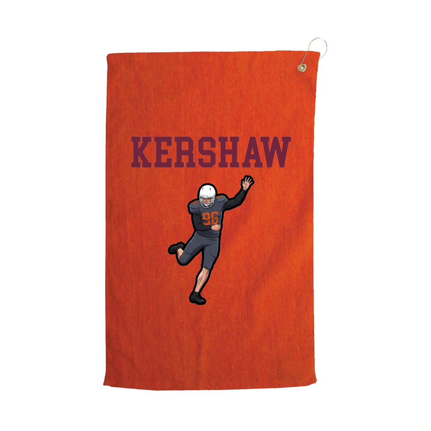 Golf Towel — Shirsey in Orange