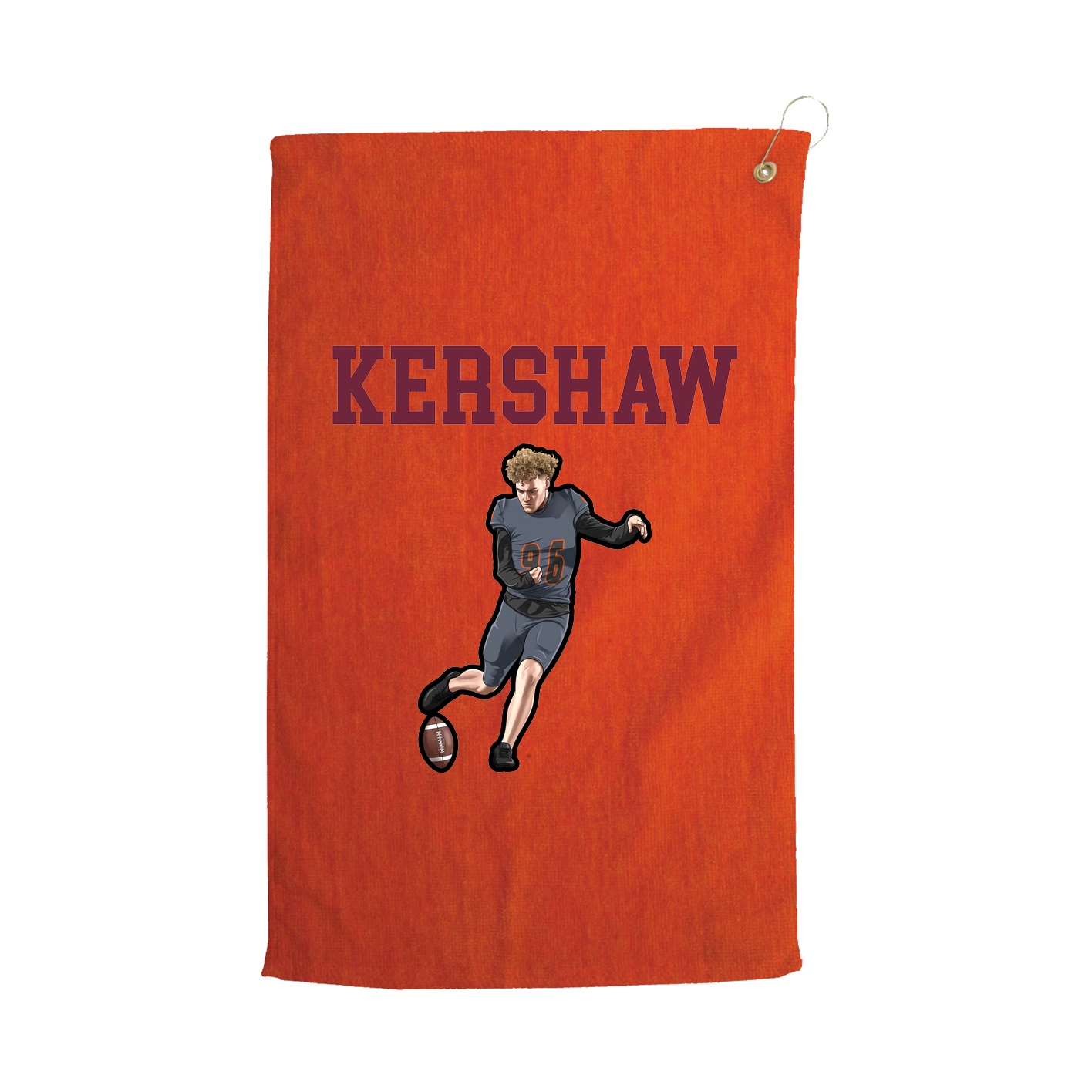 Golf Towel — Shirsey in Orange