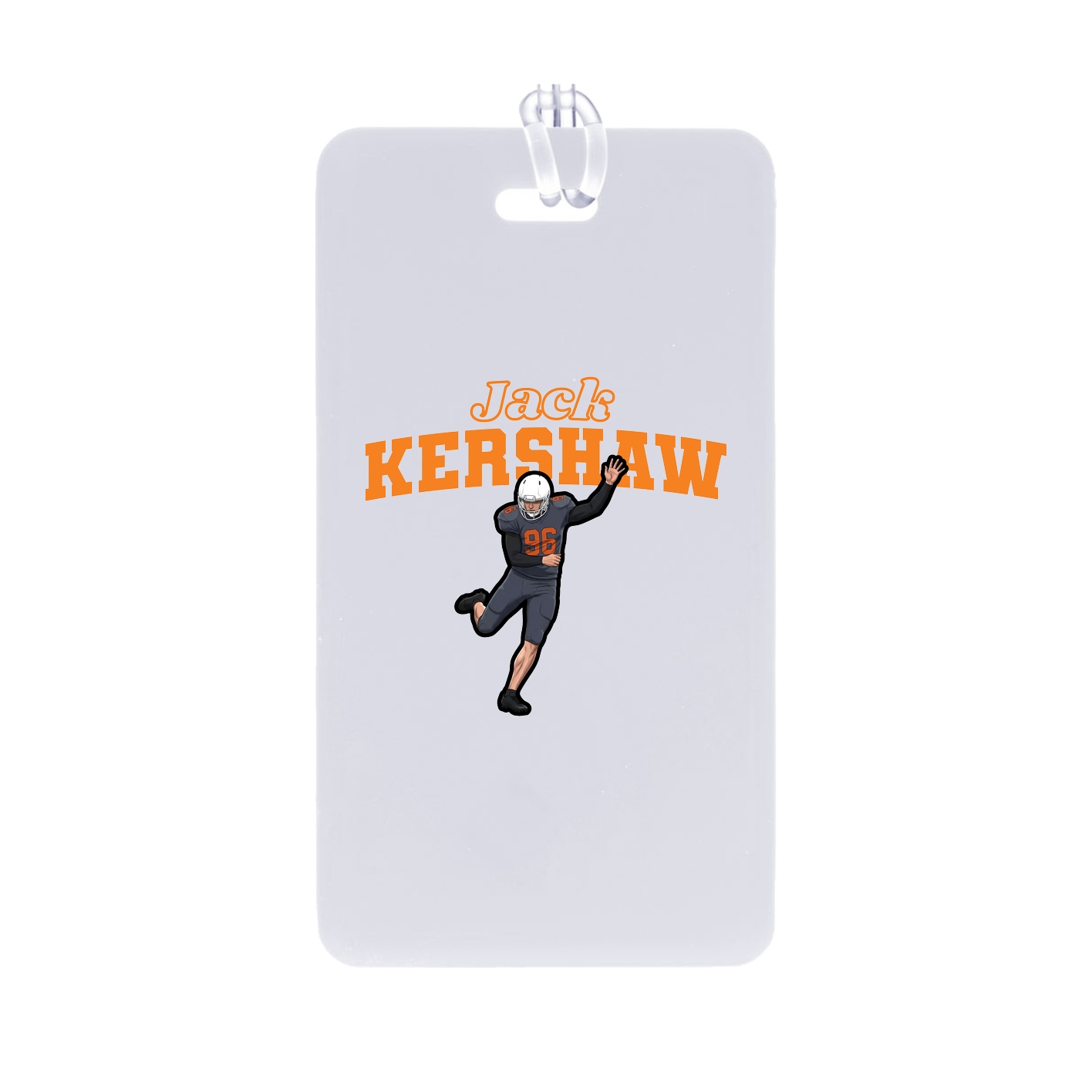 Bag Tag — Name Arch in Classic