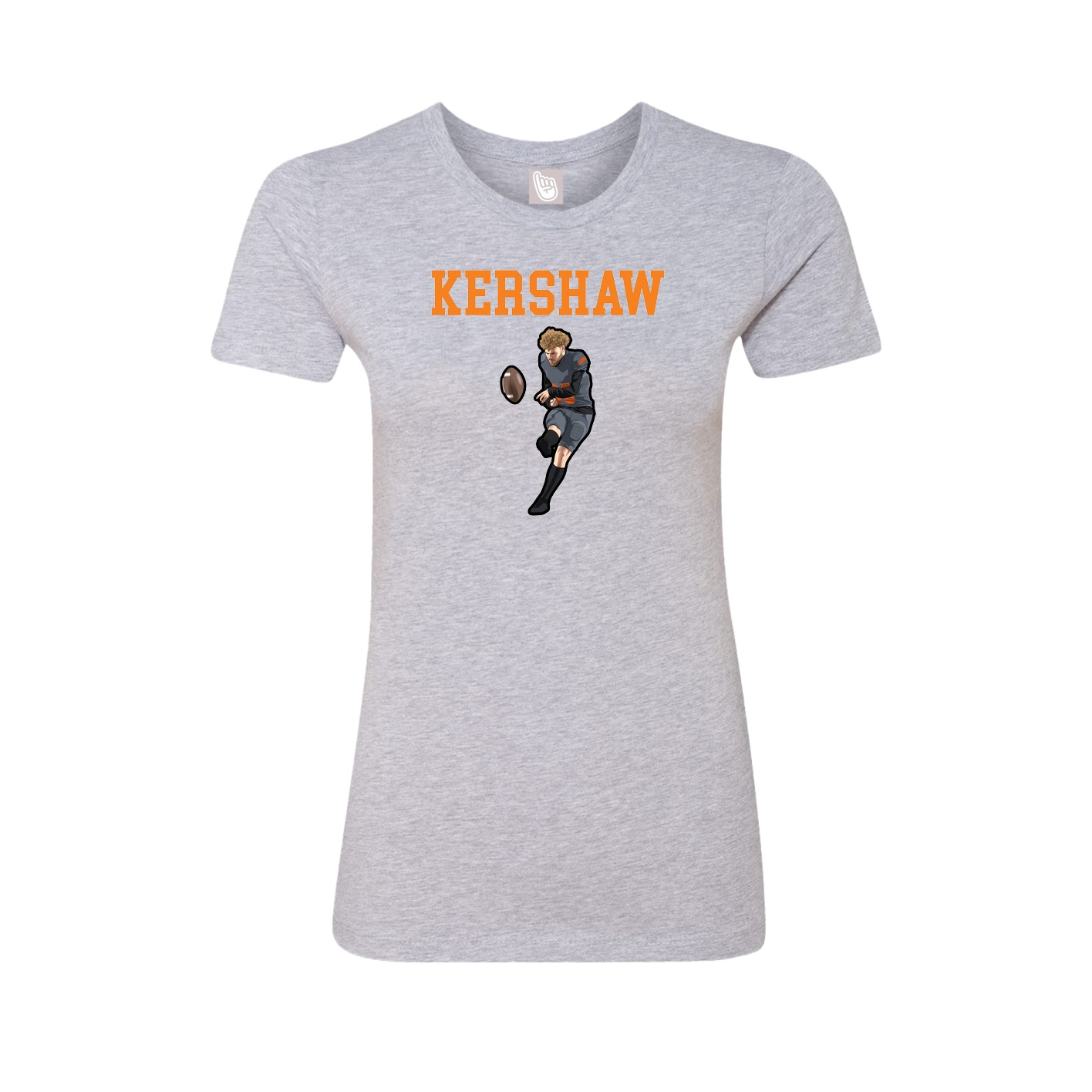 Fitted Women's Tee — Shirsey in Grey