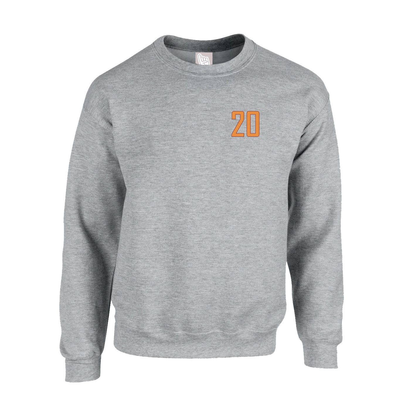 Fleece Crew — Front Shirsy in Grey