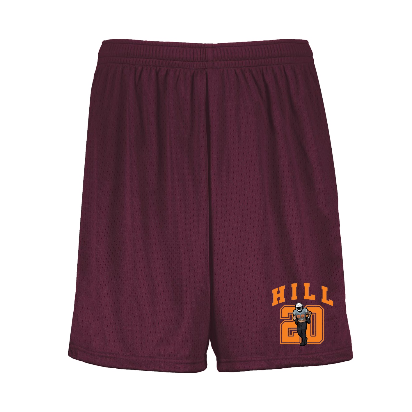 Shorts — Number in Maroon