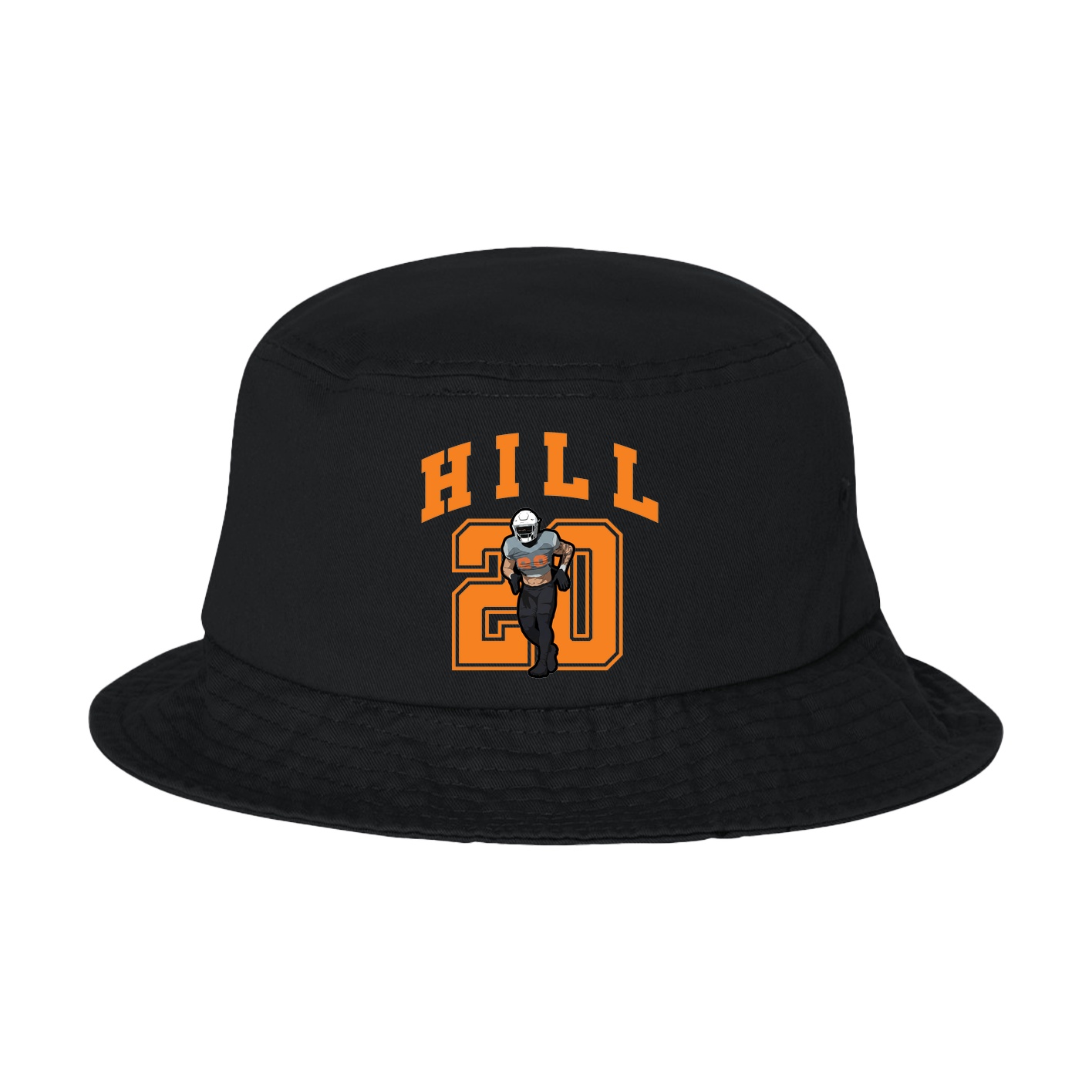 Bucket Cap — Number in Black