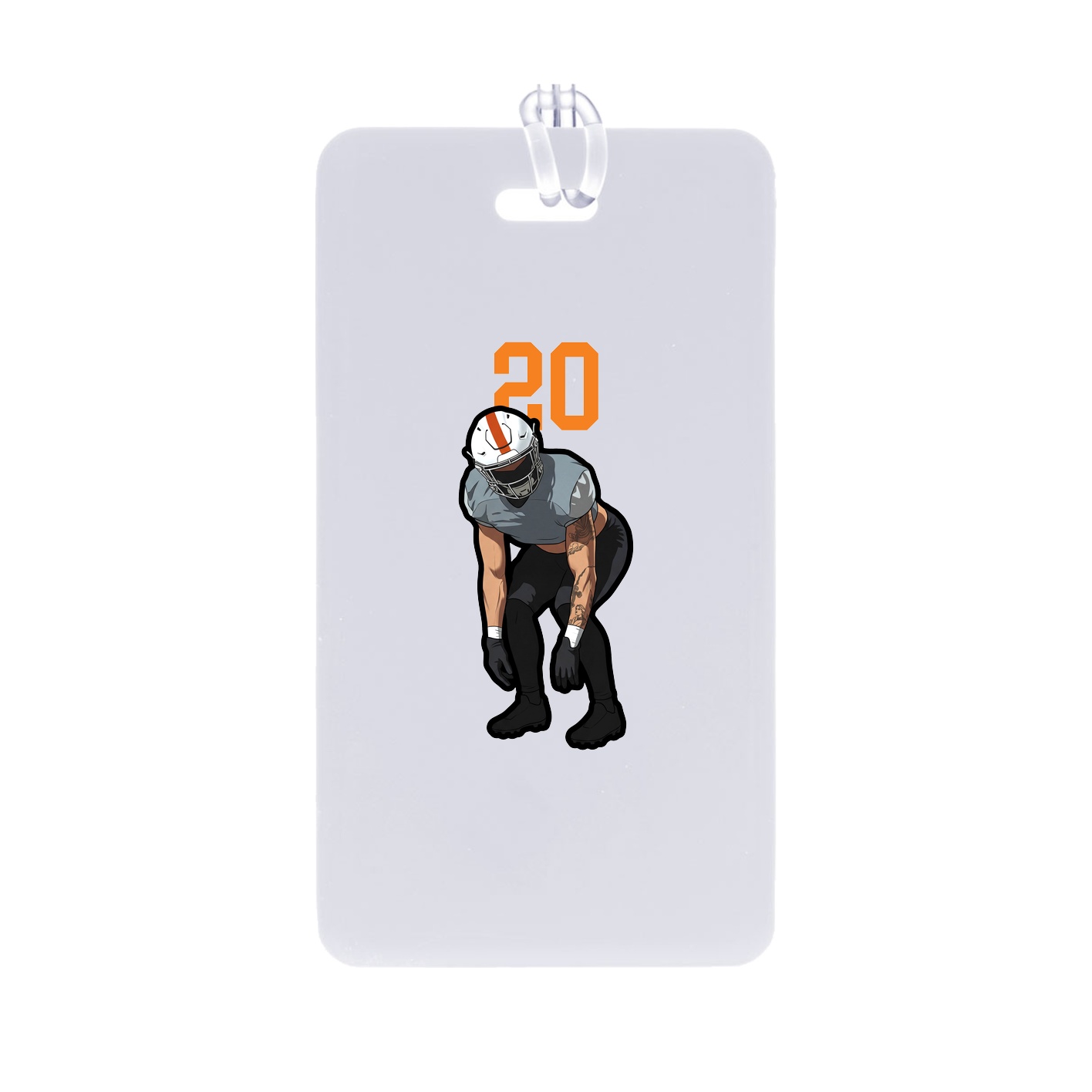 Bag Tag — Number Top in Classic