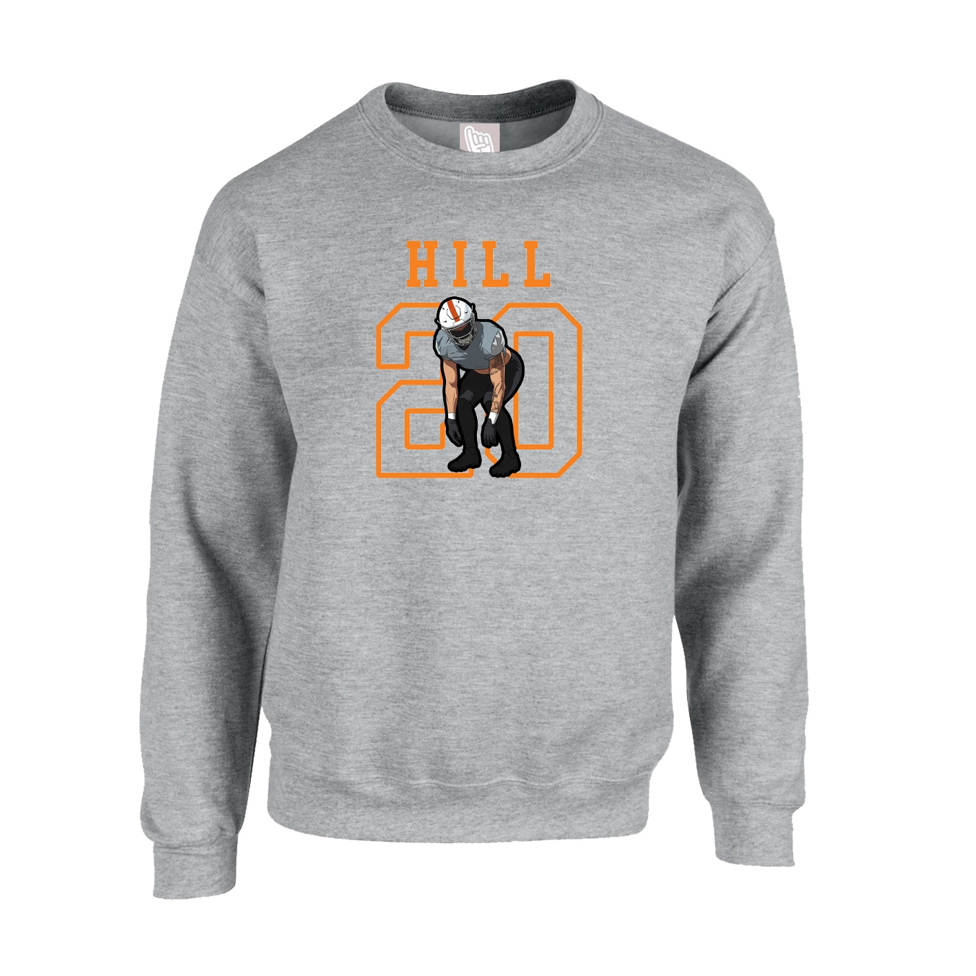 Fleece Crew — Shirsey in Grey