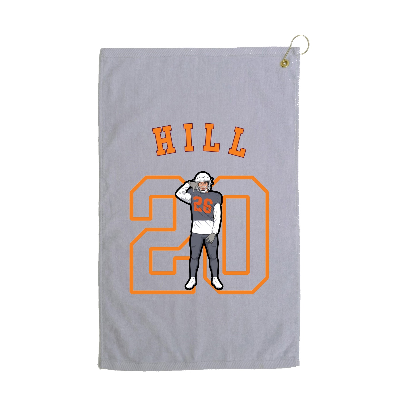 Golf Towel — Shirsey Arch in Grey