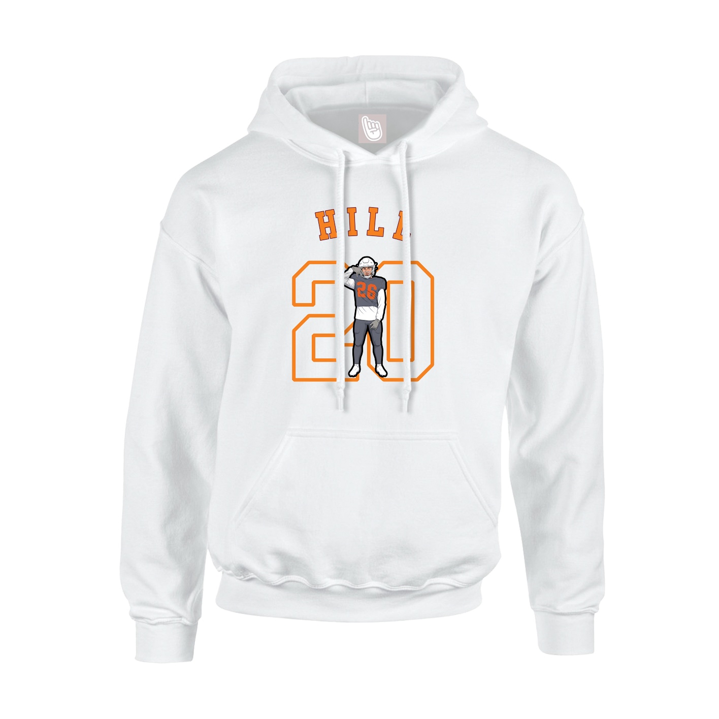 Hoodie — Shirsey Arch in White
