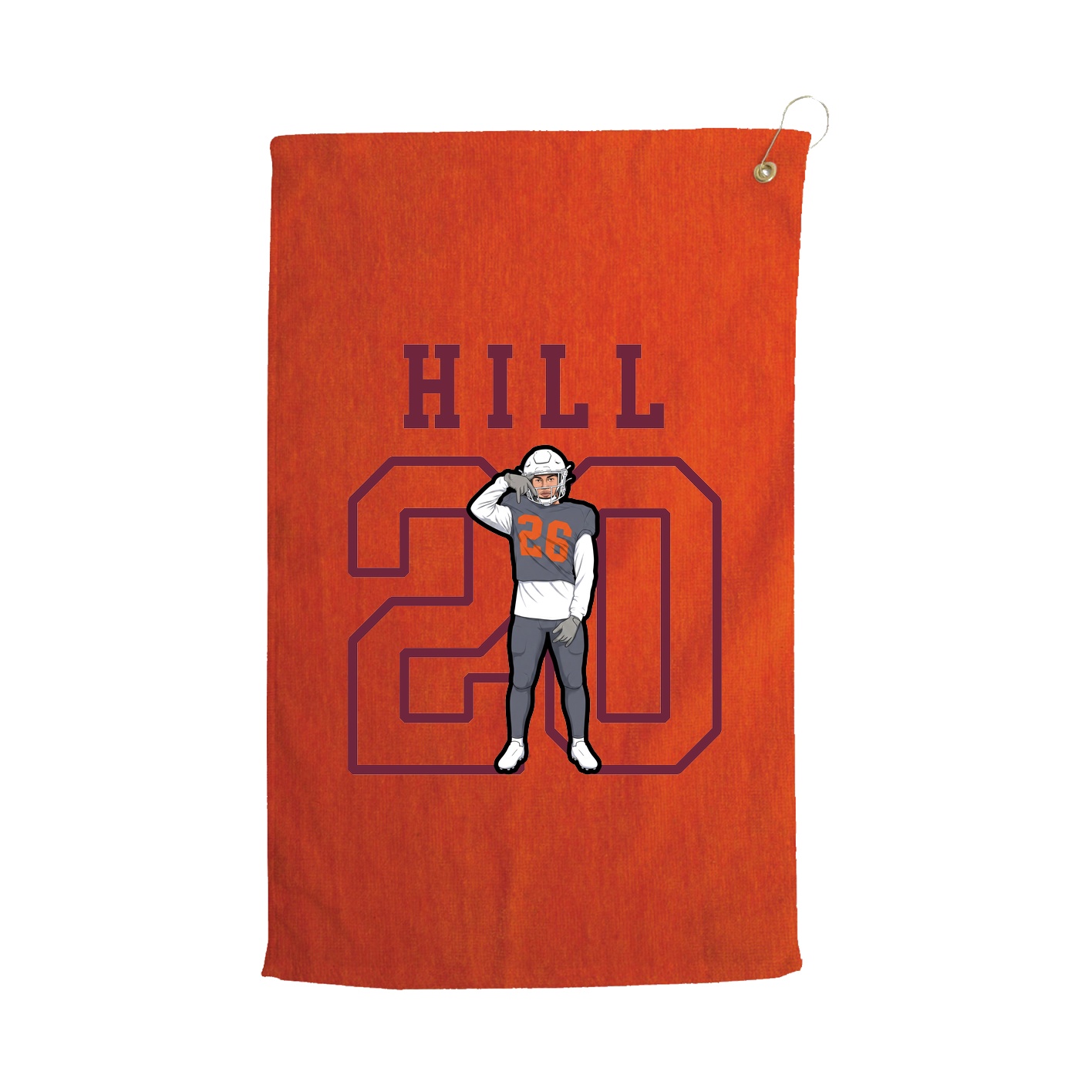 Golf Towel — Shirsey in Orange