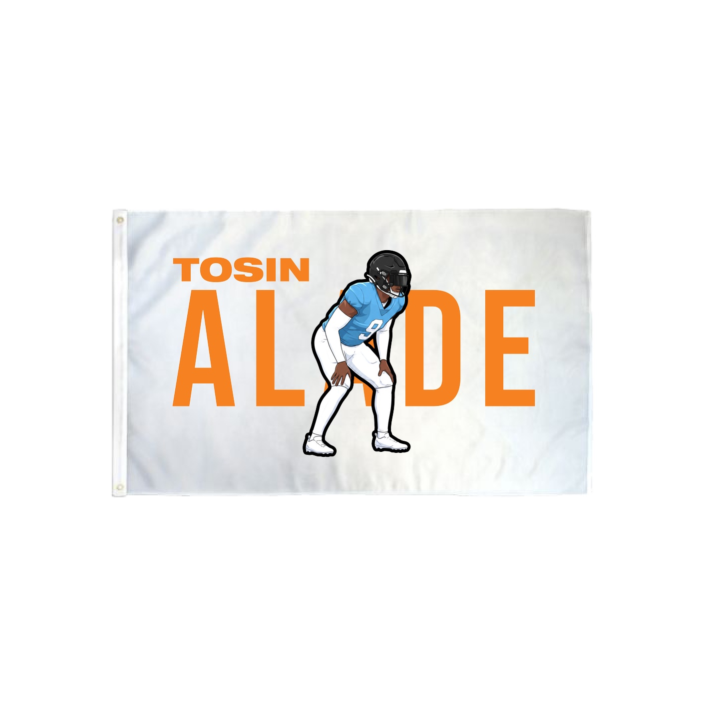 3x5 Flag — Player Name in Classic