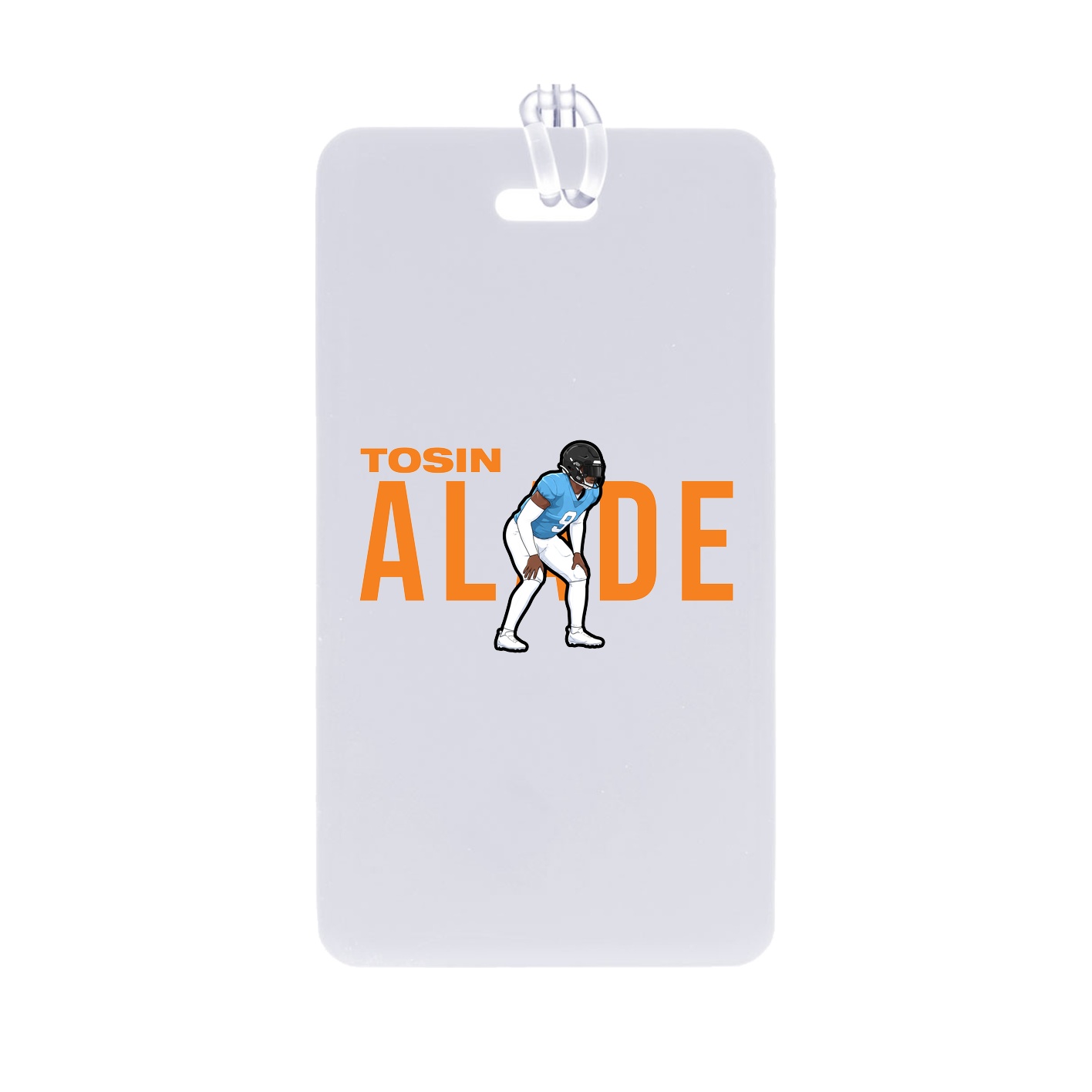 Bag Tag — Player Name in Classic