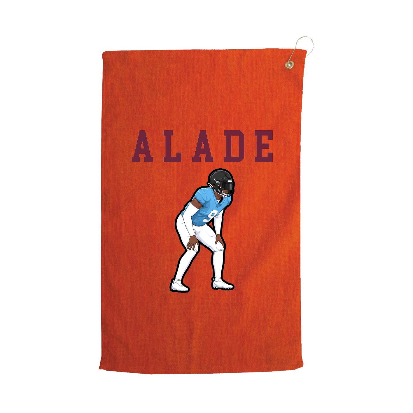 Golf Towel — Shirsey in Orange