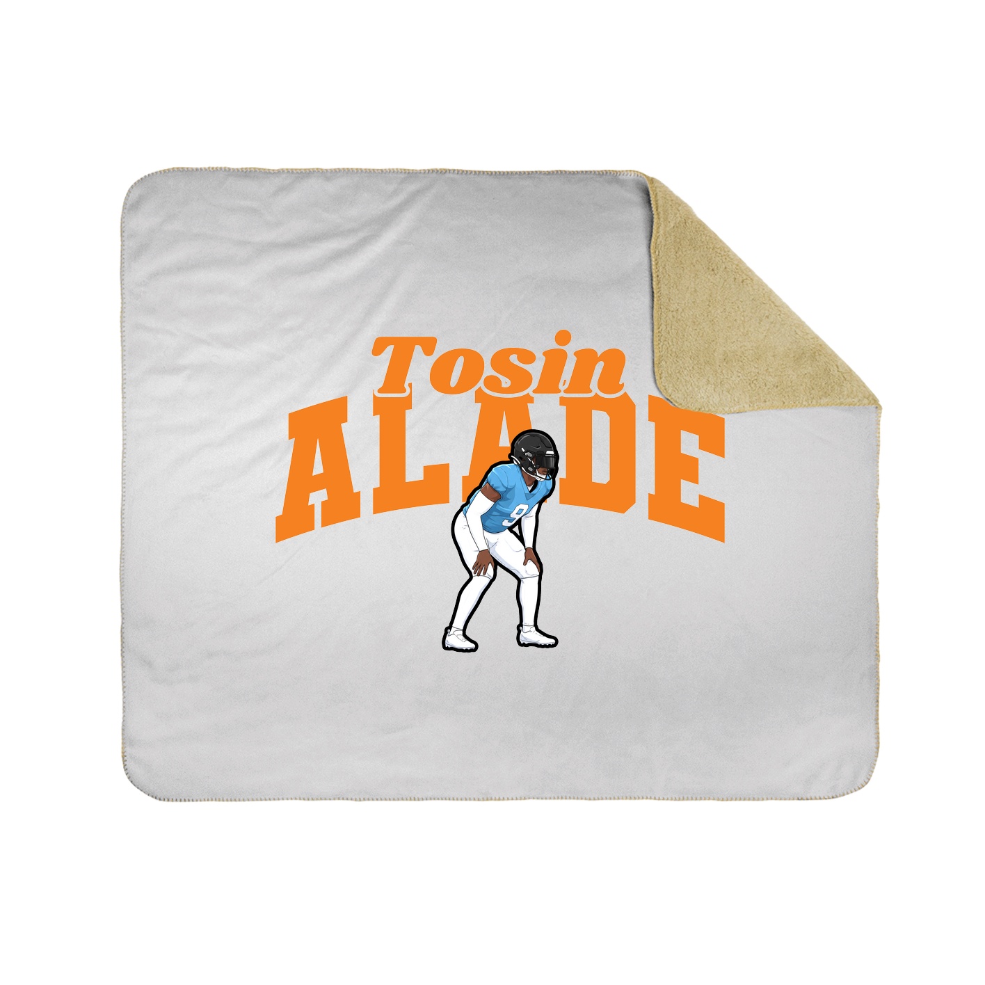 Throw Blanket — Signature Arch in White