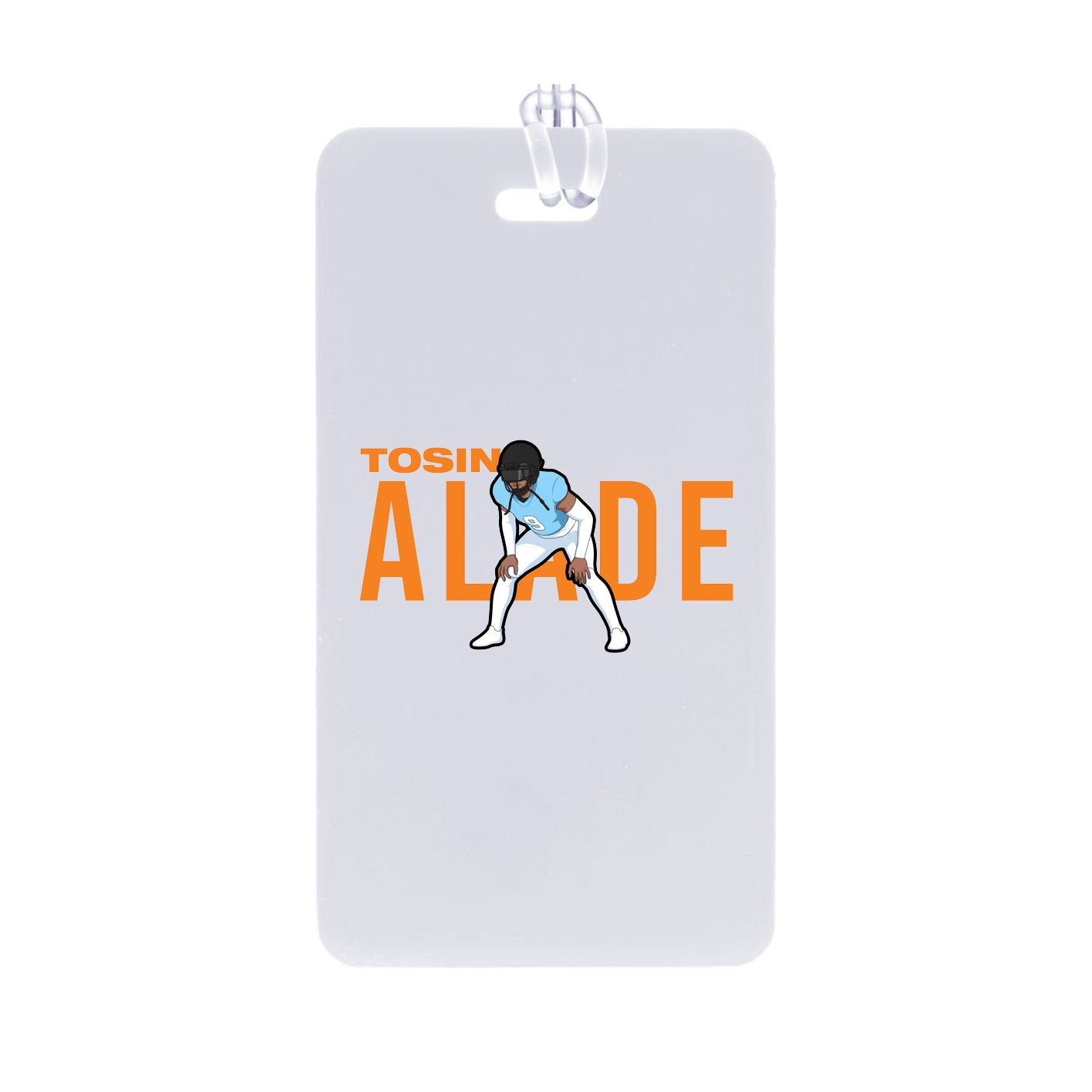 Bag Tag — Player Name in Classic
