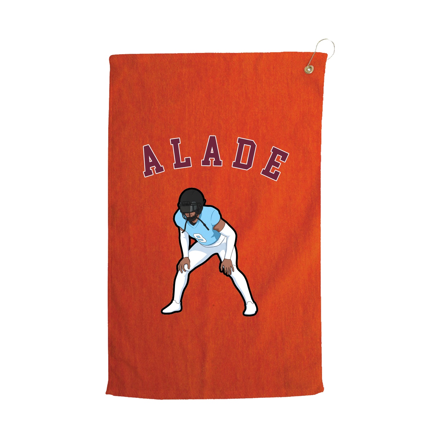 Golf Towel — Shirsey Arch in Orange