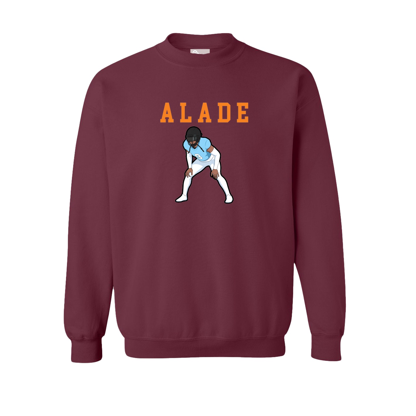 Fleece Crew — Shirsey in Maroon