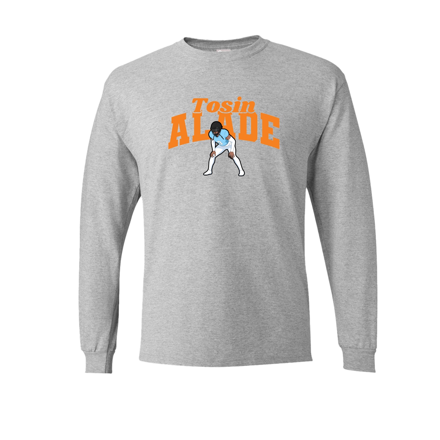 Long Sleeve Tee — Signature Arch in Grey