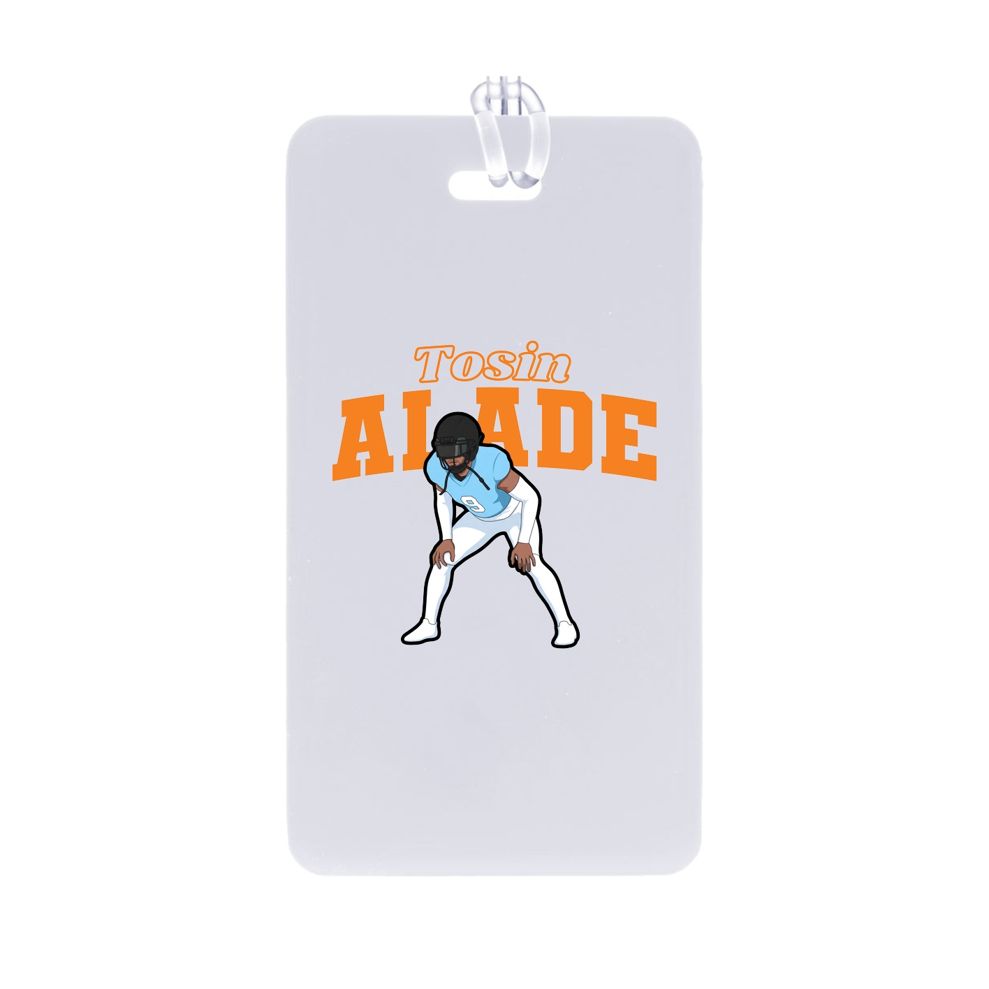 Bag Tag — Name Arch in Classic