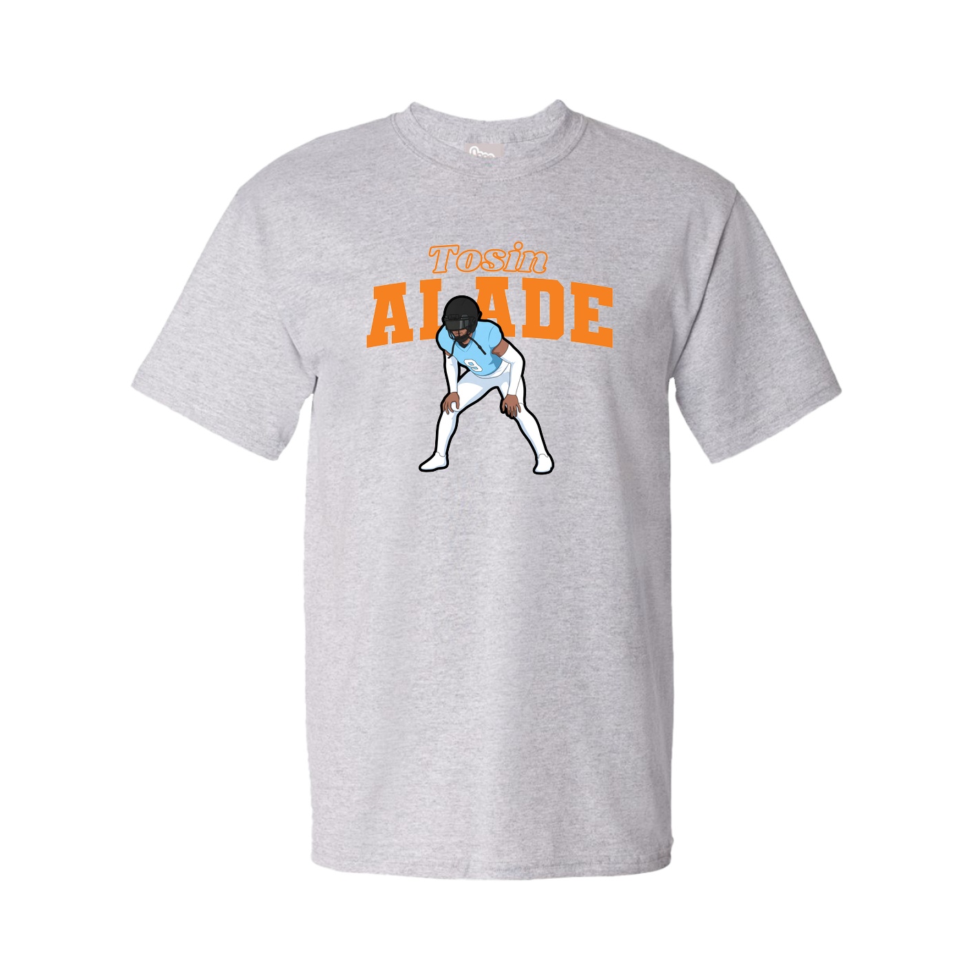 Tee — Name Arch in Grey