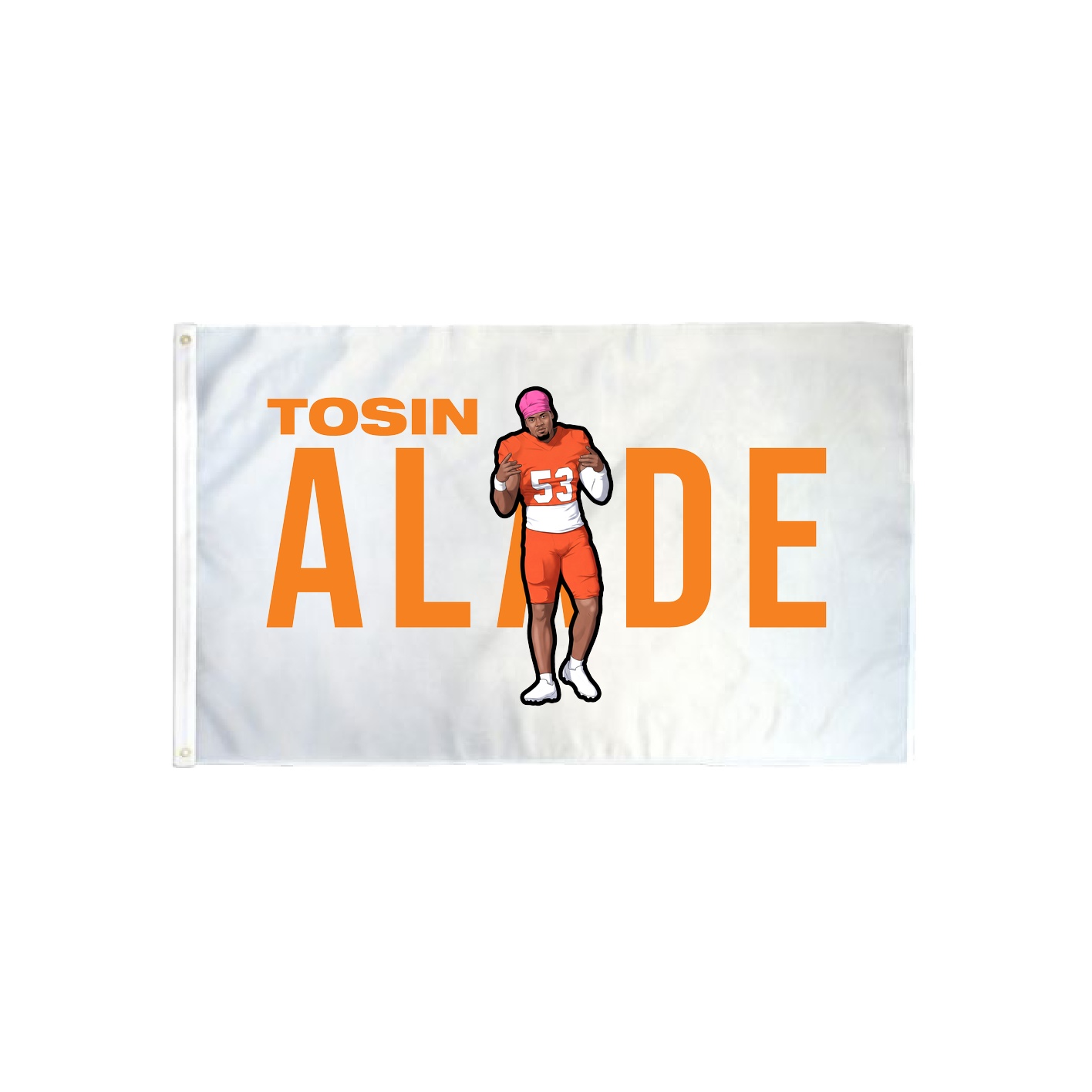 3x5 Flag — Player Name in Classic
