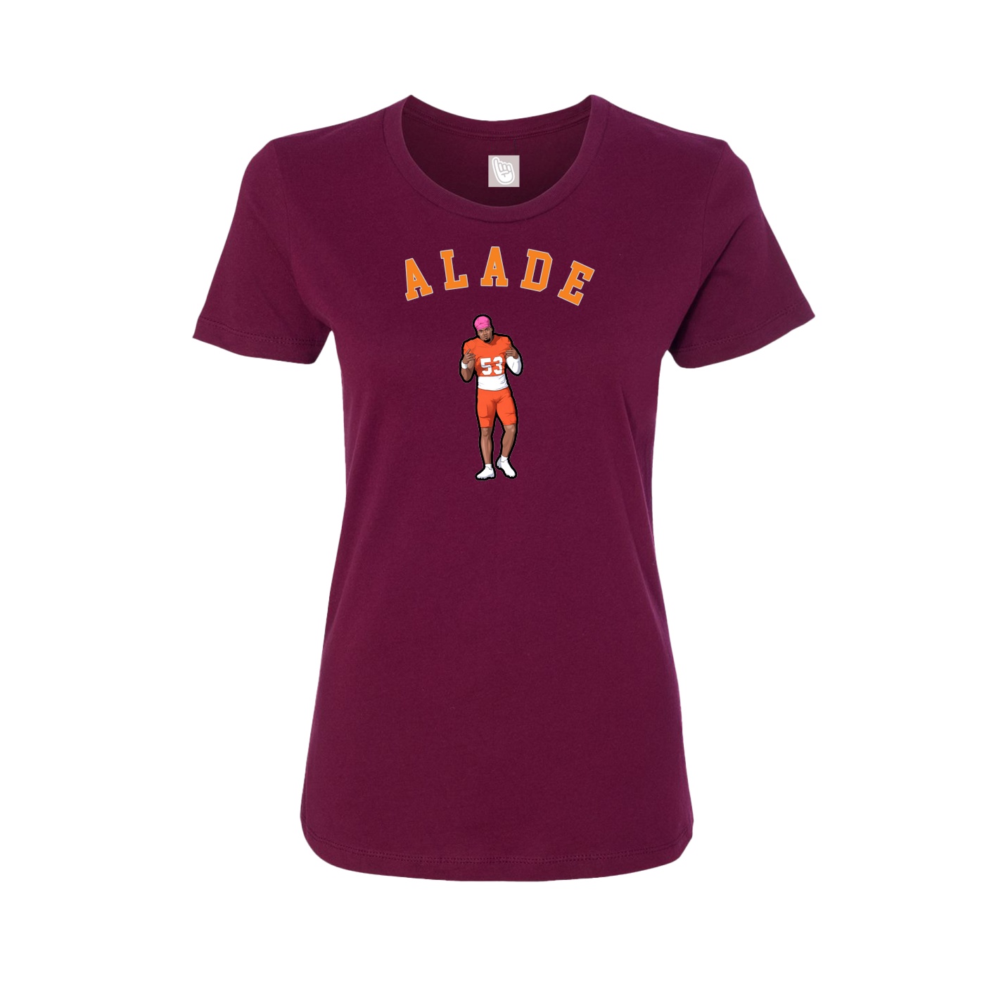 Womens Tee — Shirsey Arch in Maroon