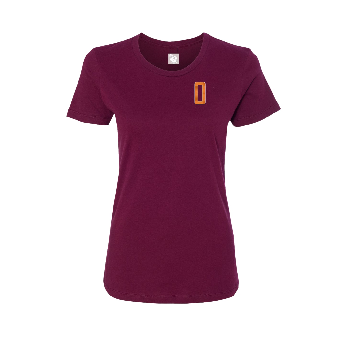 Womens Tee — Front Shirsy in Maroon