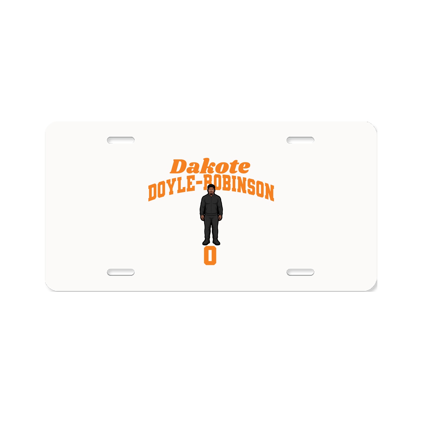 License Plate — Signature Arch in Classic