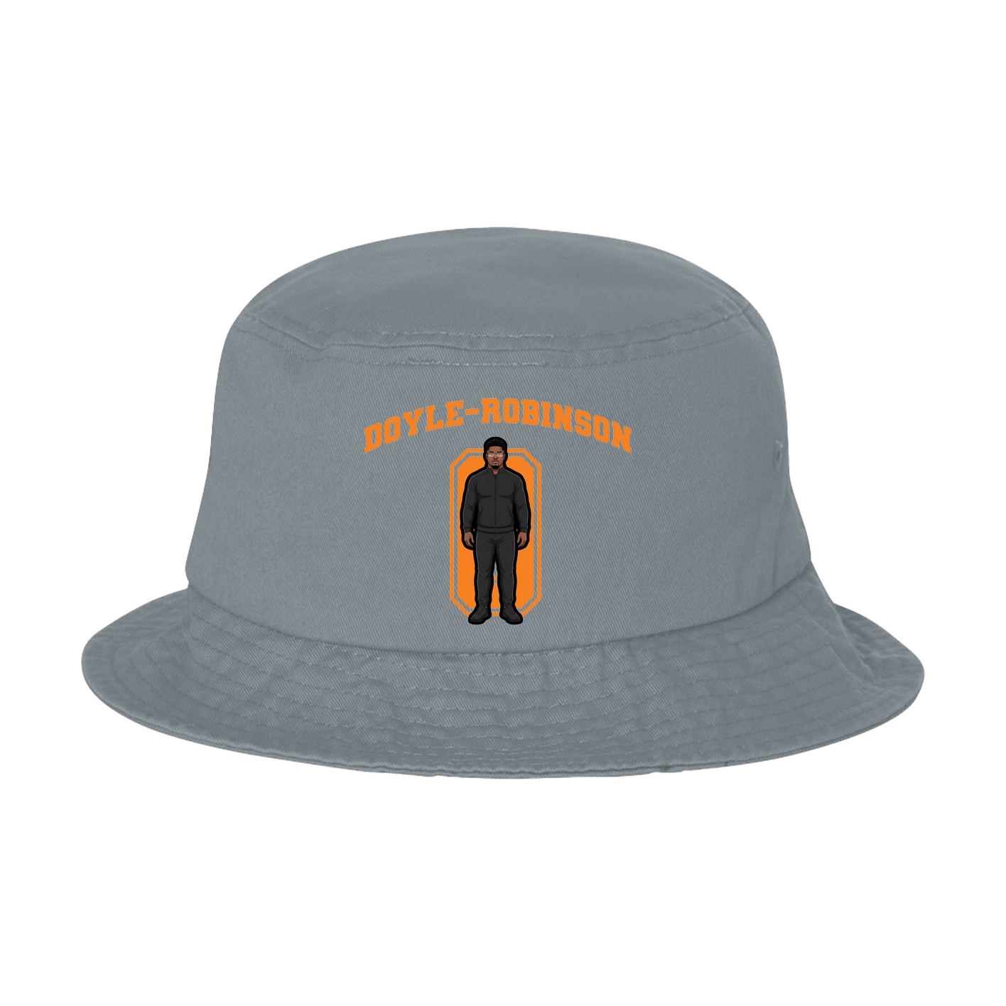 Bucket Cap — Number in Grey