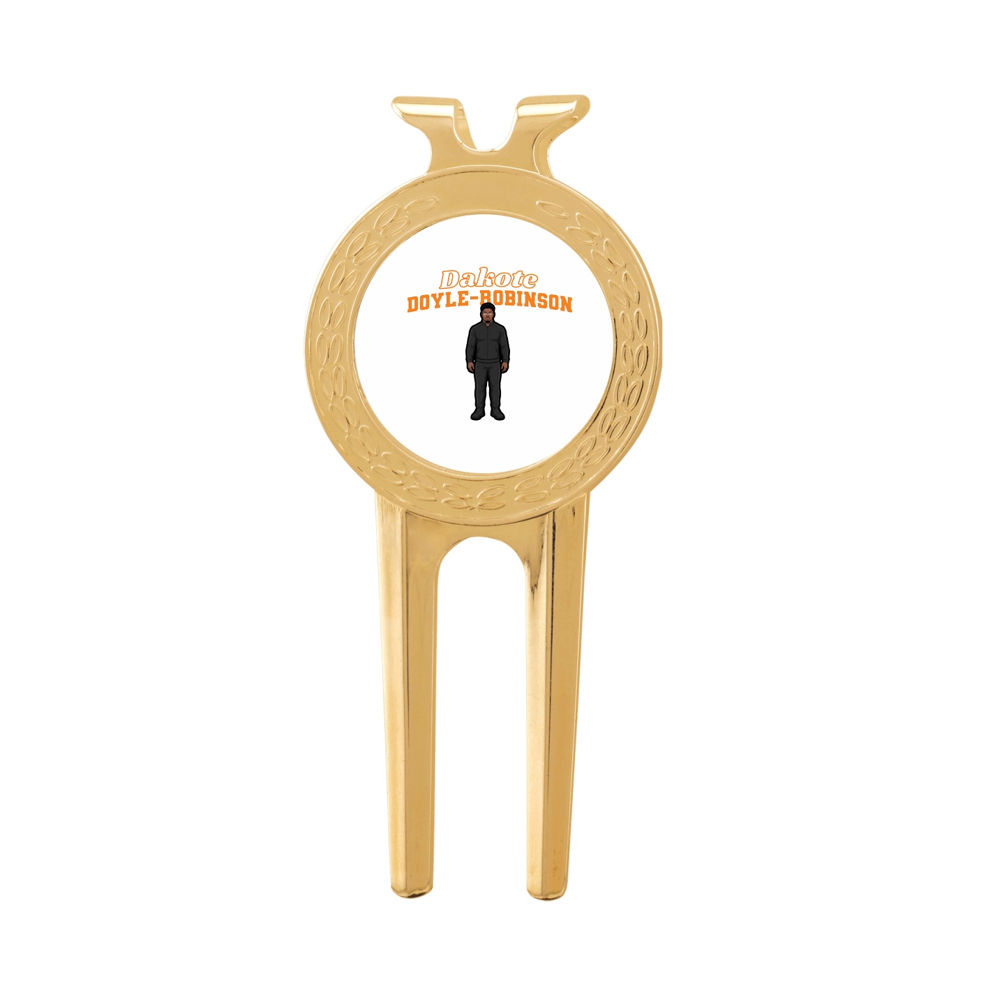 Divot Tool with Ball Marker — Name Arch in Classic
