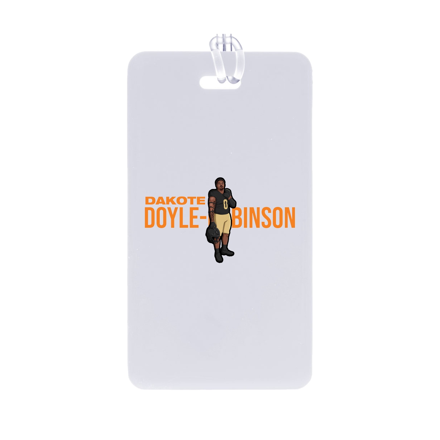 Bag Tag — Player Name in Classic