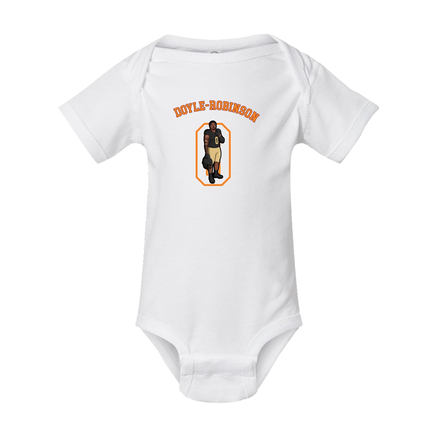 Baby Onesie — Shirsey Arch in White