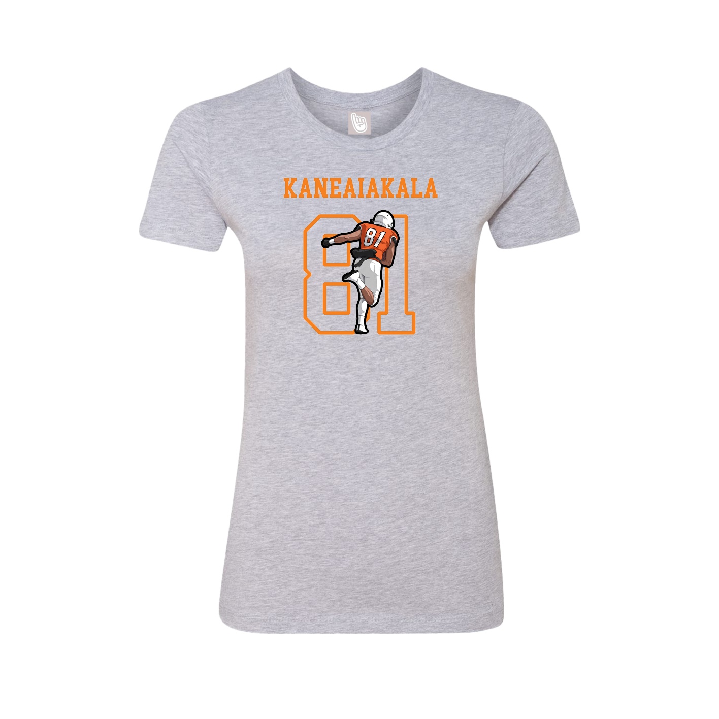 Fitted Women's Tee — Shirsey in Grey