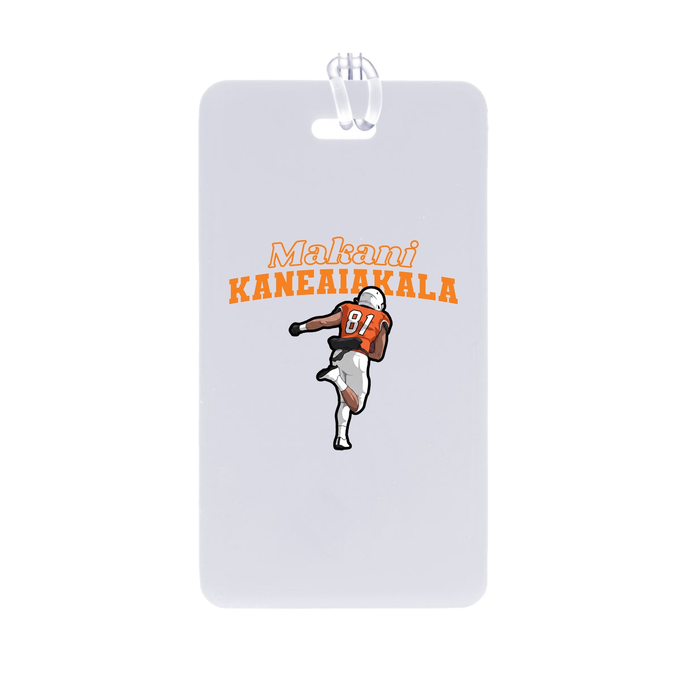 Bag Tag — Name Arch in Classic