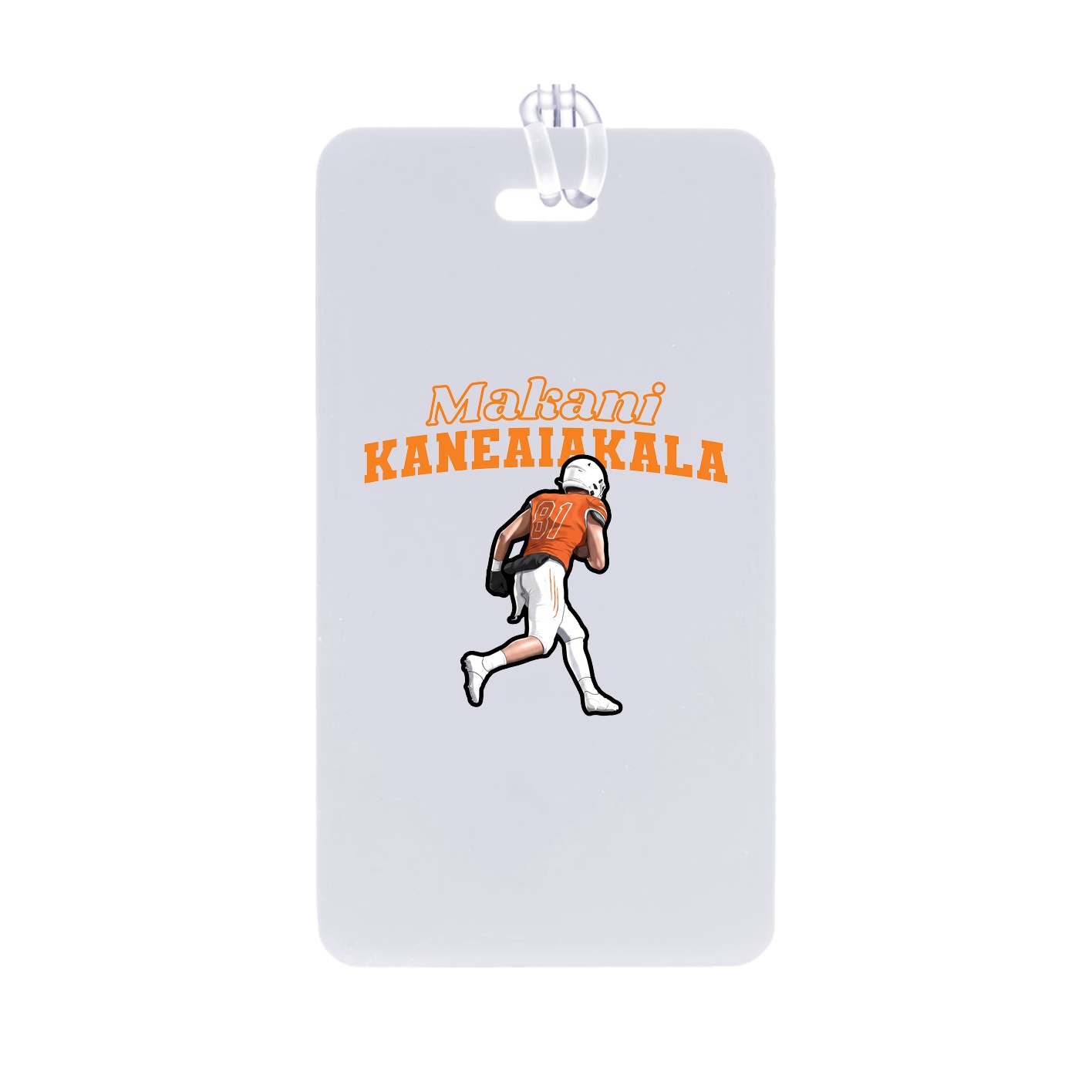 Bag Tag — Name Arch in Classic