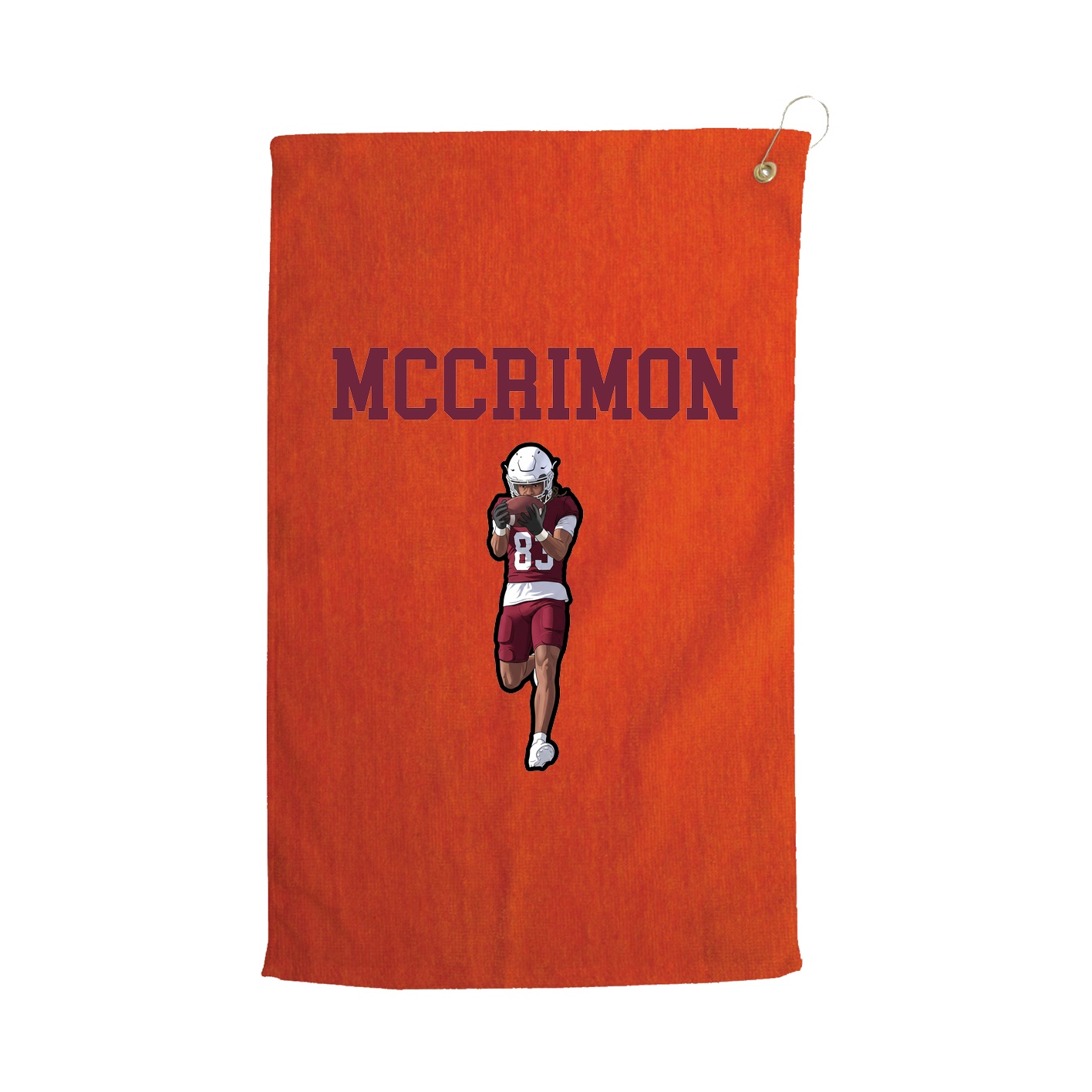 Golf Towel — Shirsey in Orange