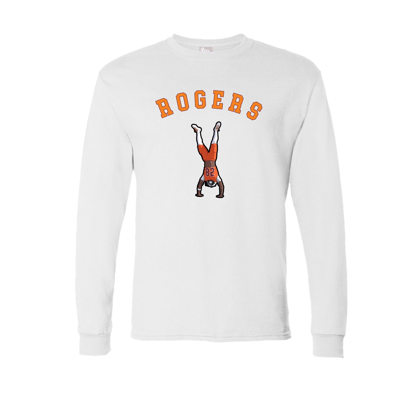 Long Sleeve Tee — Shirsey Arch in White